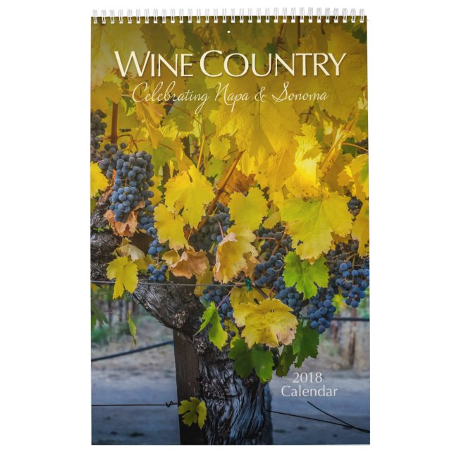 2018 Wine Country Calendar | FUNDRAISER (Cover)