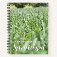 2018 Word of the Year Intentional w/ Green Grass