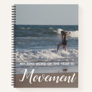 2018 Word of the Year Movement, Ocean Waves Child Notebook