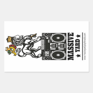 2018 Yard White Lion Full Massive Stickers