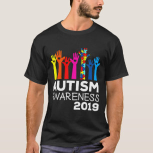 2019 Autism Awareness True Colours T-Shirt