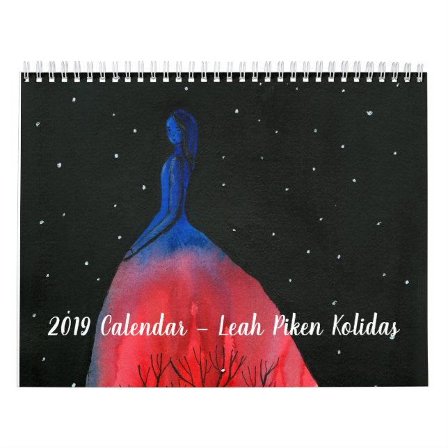 2019 Calendar by Leah Piken Kolidas (Cover)