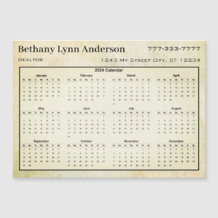 2019 Calendar Heart Leaf Tree Floral Mint Green