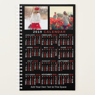 2019 Calendar (See Description for New Version) Planner