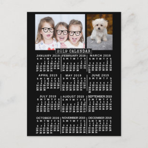 2019 Calendar (See Description for New Version)  Postcard