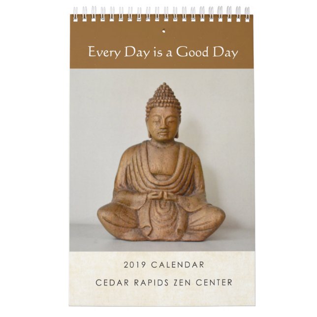 2019 Cedar Rapids Zen Centre Calendar (Cover)