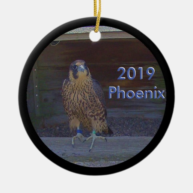 2019 Ceramic Ornament Phoenix (Front)