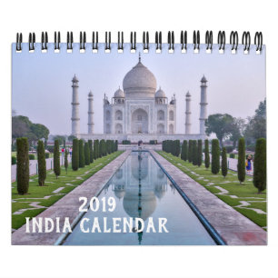 2019 Colours and Architecture of India Calendar