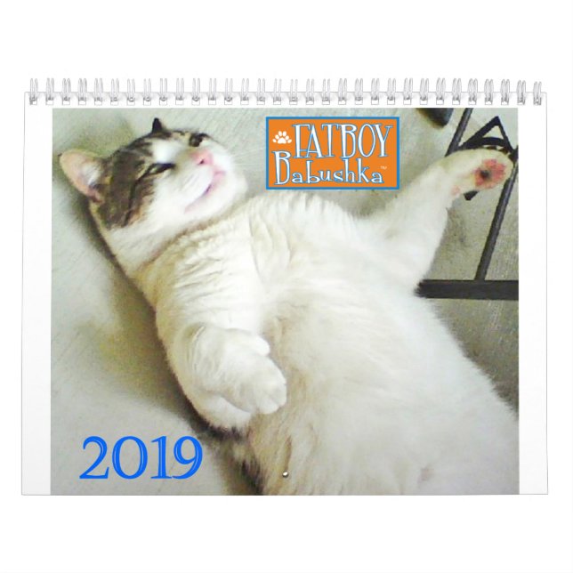 2019 FATBOY BABUSHKA CALENDAR (Cover)