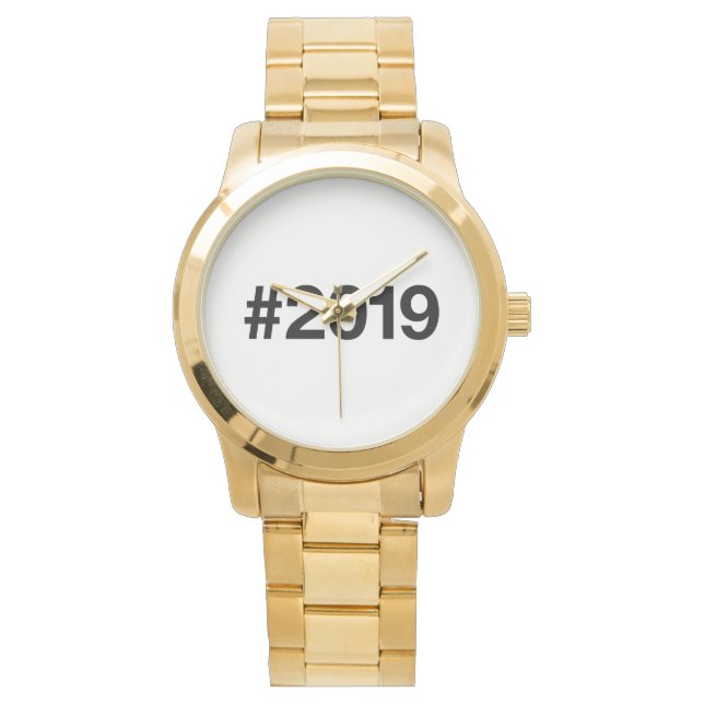 2019 Hashtag 6 Birthday Anniversary Watch (Front)