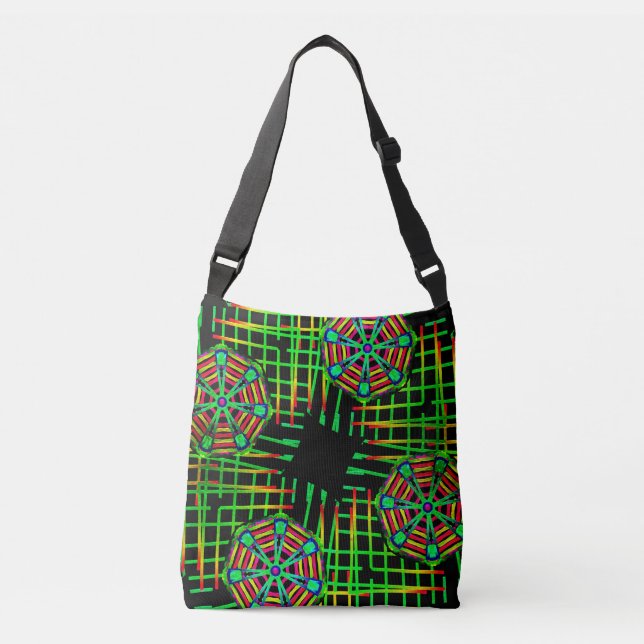 2019 Jimette Design Bandwidth Trash Crossbody Bag (Front)