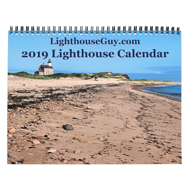 2019 LighthouseGuy.com Lighthouse Calendar (Cover)