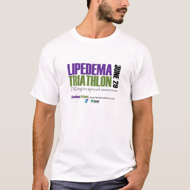 2019 Lipedema Triathlon - Men's T-Shirt (Front)