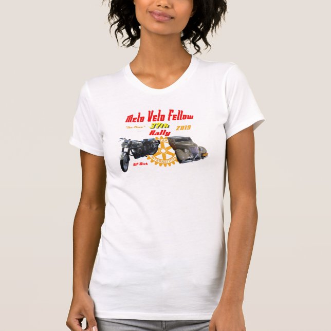 2019 Melo Velo Rally T-Shirt (Front)