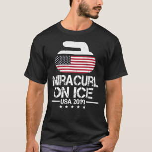 2019  Miracurl On Ice TShirt for US Stone Curling