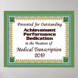 2019 MT Certificate Poster