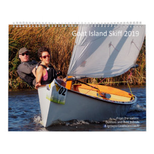 2019 Sail Boat Photo Calendar - Goat Island Skiffs