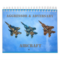 2019 US Aggressor and Adversary Aircraft Calendar