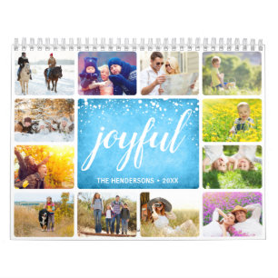 2019 Your Own Photo Calendar   Joyful