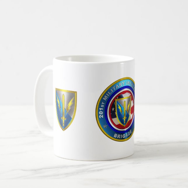 201st Expeditionary Military Intelligence Brigade  Coffee Mug (Front Left)