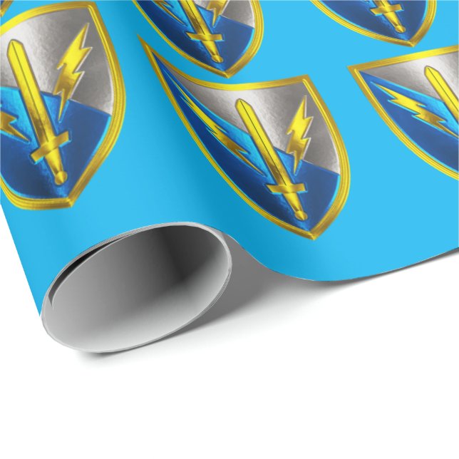201st Expeditionary Military Intelligence Brigade  Wrapping Paper (Roll Corner)