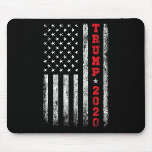 2020 American Flag Vintage Mouse Mat
