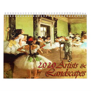 2020 Artists & Landscapes Calendar