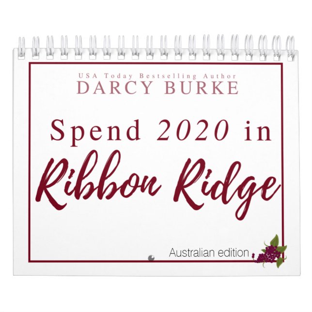2020 AUS Darcy Burke Contemporary Romance Calendar (Cover)