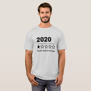 2020 Bad Year Shirt, Very Bad Would Not Recommend T-Shirt