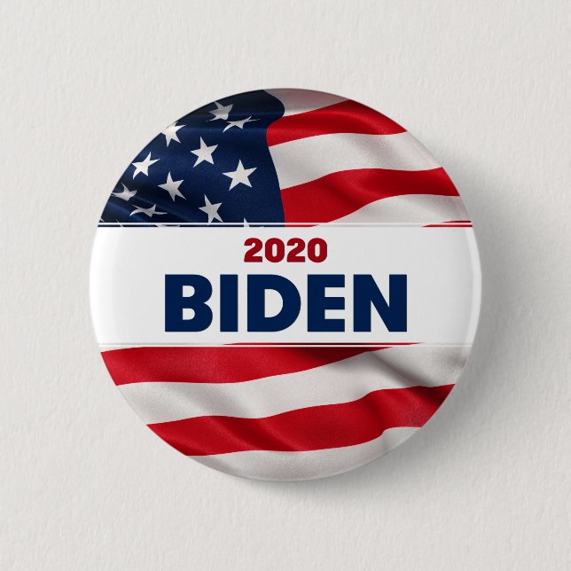 2020 Biden Presidential Election Vote Button (Front)