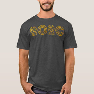 2020 Birth Year Glitter Effect T-Shirt