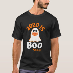 2020 Boo Sheet Funny Halloween Ghost Costume Men W T-Shirt