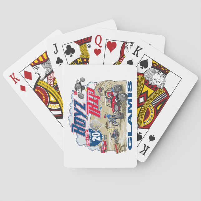 2020 Boyz Trip Playing Cards (Back)