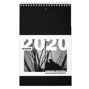 2020 Calendar: B&W Fine Art Photography Calendar