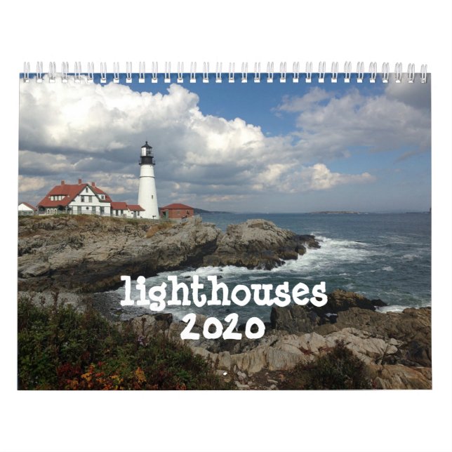 2020 Calendar of Beautiful Lighthouses (Cover)