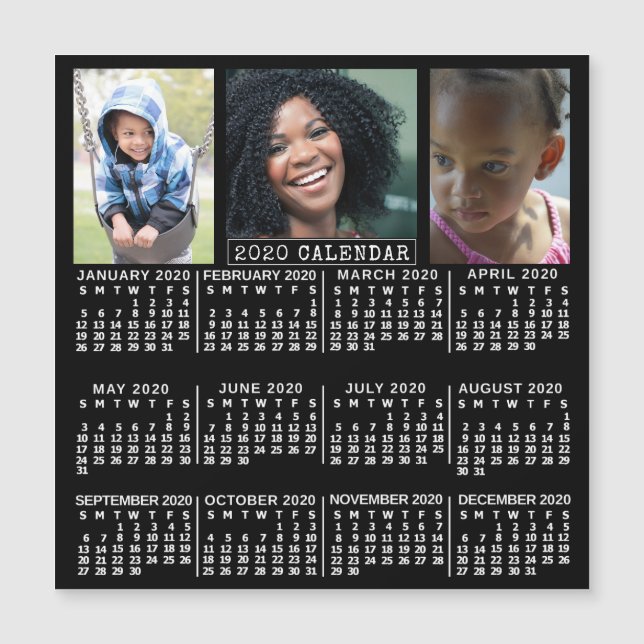 2020 Calendar (See Description for New Version) (Front)