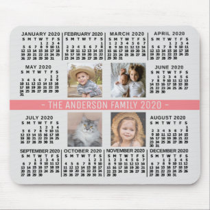 2020 Calendar (See Description for New Version) Mouse Mat