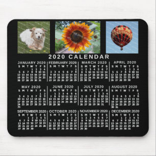 2020 Calendar (See Description for New Version) Mouse Mat