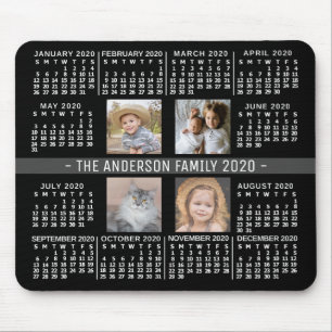 2020 Calendar (See Description for New Version) Mouse Mat