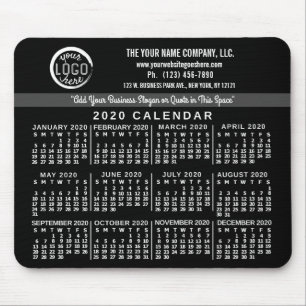 2020 Calendar (See Description for New Version) Mouse Mat