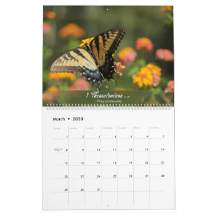 2020 calendar with bible verses