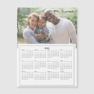 2020 customised calendar