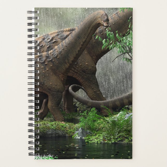 2020 DINOSAUR WORLD Daily Planner (Front)