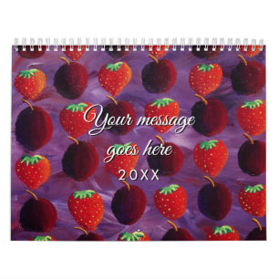 2020 Food Art by Julie Nicholls Calendar