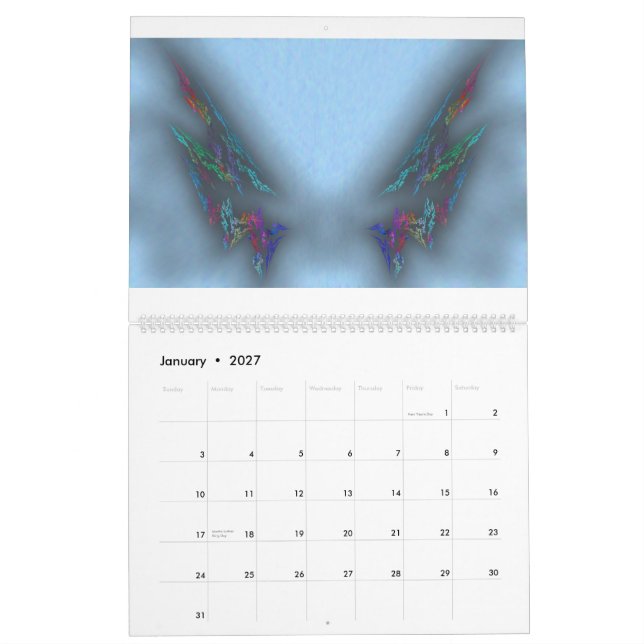 2020 Frakblot Calendar (Jan 2027)