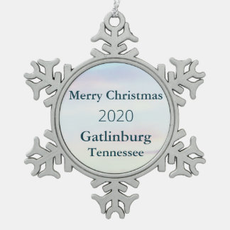 2020 Gatlinburg, TN Christmas Snowflake Ornament