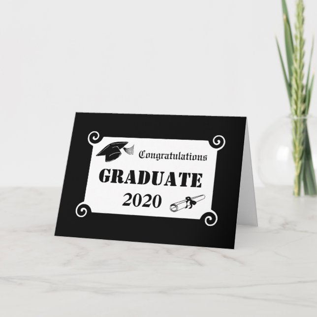 2020 Graduation Congratulation Card (Front)