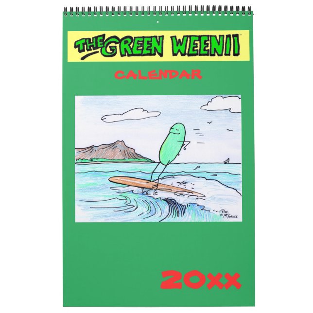 2020 Green Weenii Calendar (Cover)