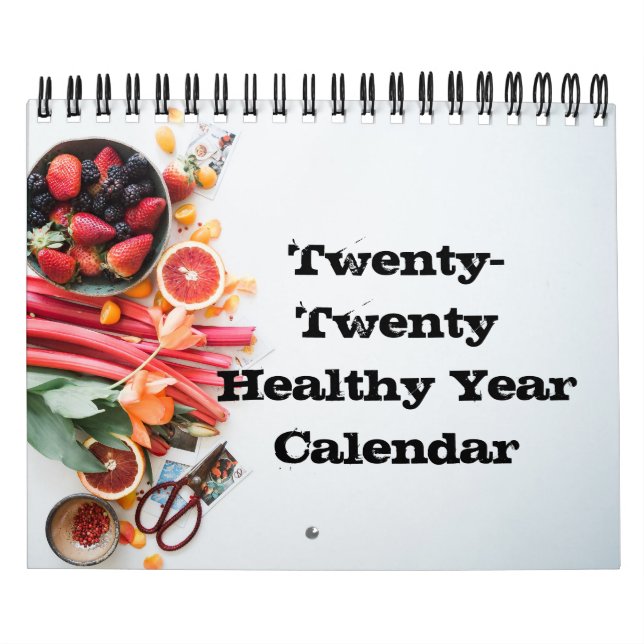 2020 Healthy Year Calendar (Cover)