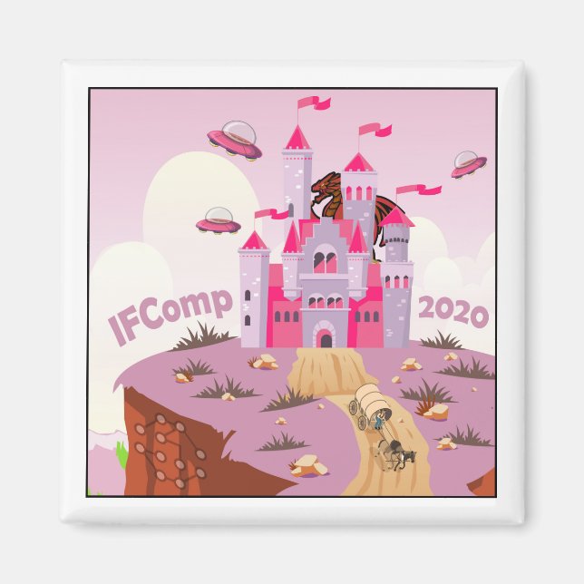2020 IFComp Magnet (Front)